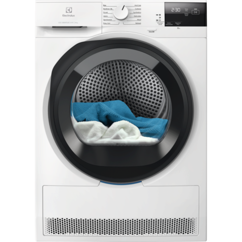 Electrolux 8KG Freestanding Heat Pump Tumble Dryer - White | EDHI6285B from Electrolux - DID Electrical
