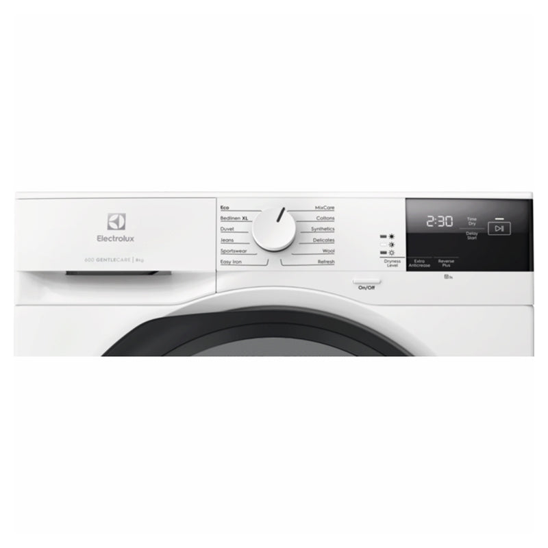 Electrolux 8KG Freestanding Heat Pump Tumble Dryer - White | EDHI6285B from Electrolux - DID Electrical