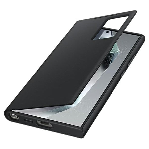 Samsung Smart View Wallet Case for Galaxy S24 Ultra - Black | EF-ZS928CBEGWW from Samsung - DID Electrical