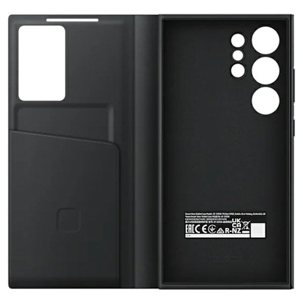 Samsung Smart View Wallet Case for Galaxy S24 Ultra - Black | EF-ZS928CBEGWW from Samsung - DID Electrical