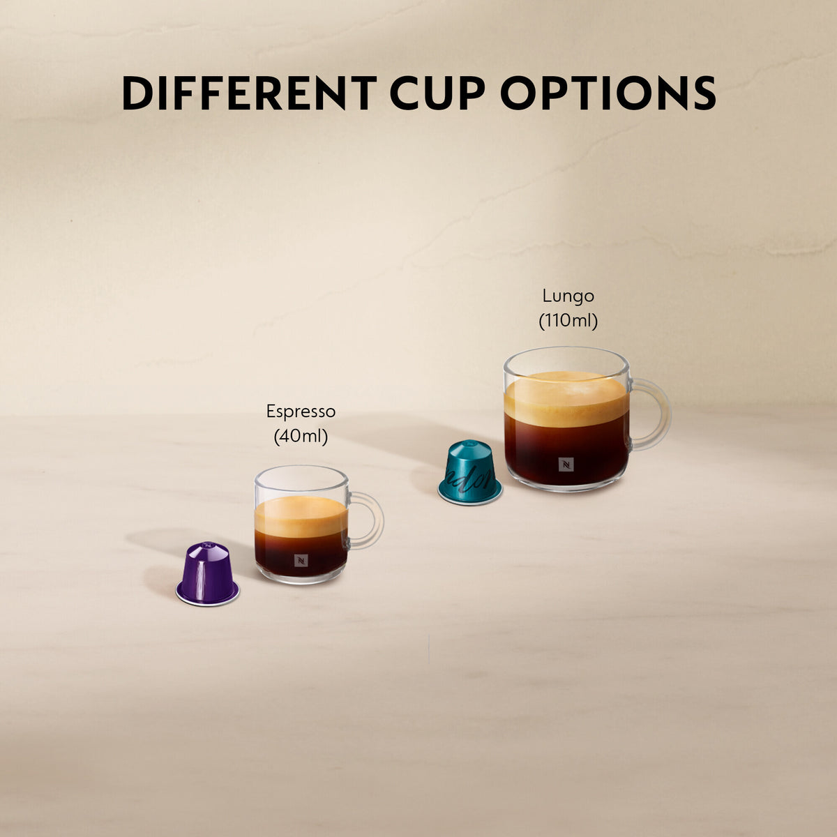 Nespresso DeLonghi Citiz Coffee Machine - Black | EN167.B from Nespresso - DID Electrical