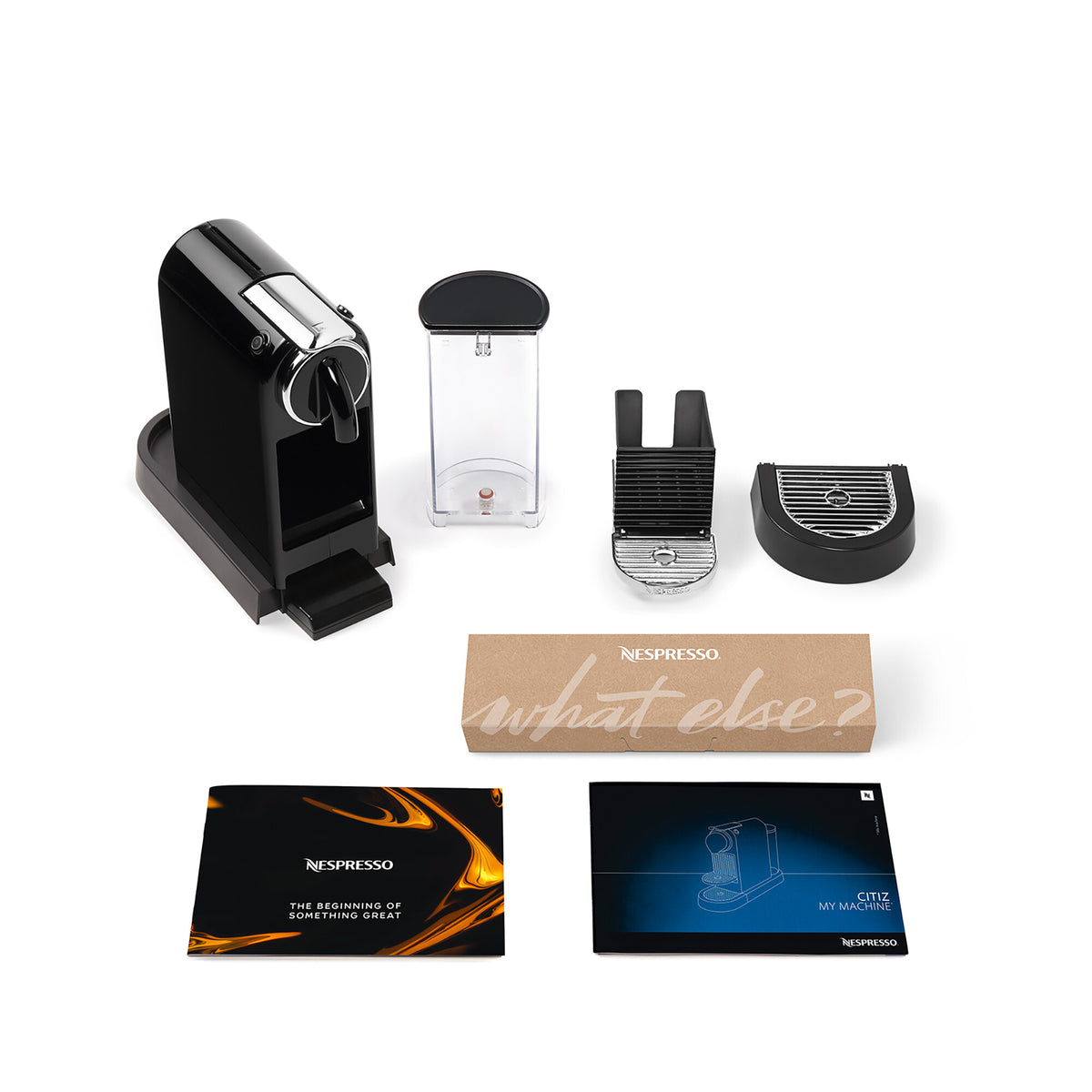 DeLonghi Nespresso Citiz Coffee Machine - Black | EN167.B from Nespresso - DID Electrical