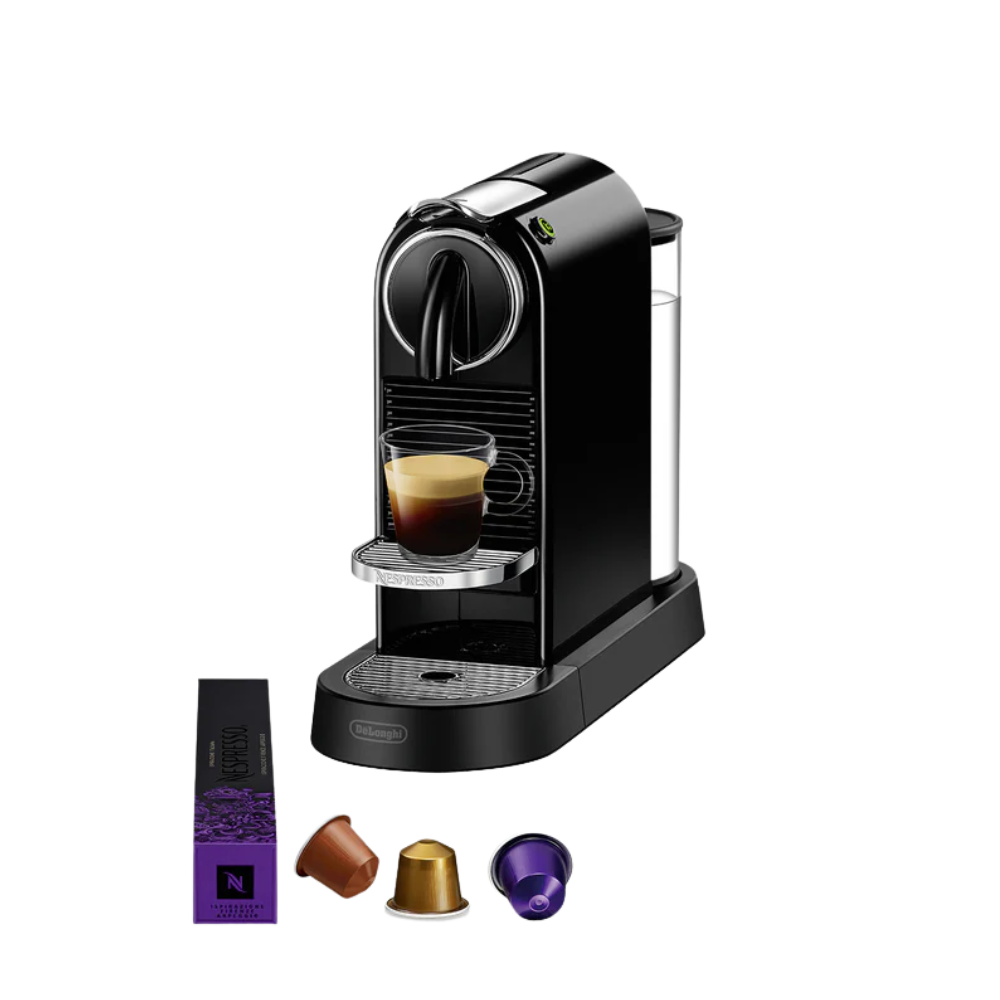 DeLonghi Nespresso Citiz Coffee Machine - Black | EN167.B from Nespresso - DID Electrical