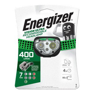 Energizer Vision Ultra HD Rechargeable Headlamp  | ENE25006 from Energizer - DID Electrical