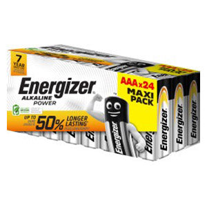 Energizer Alkaline Power AAA Battery - Pack Of 24 | ENE30013 from Energizer - DID Electrical