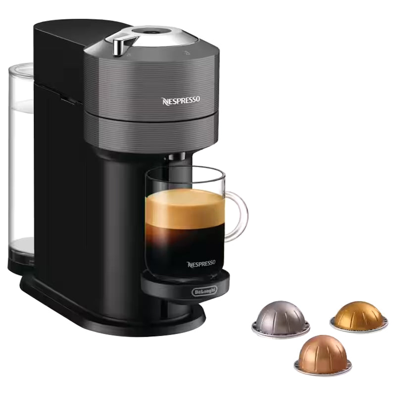 DeLonghi VertuoNext Nespresso Coffee Machine - Grey | ENV120.GY from DeLonghi - DID Electrical ()