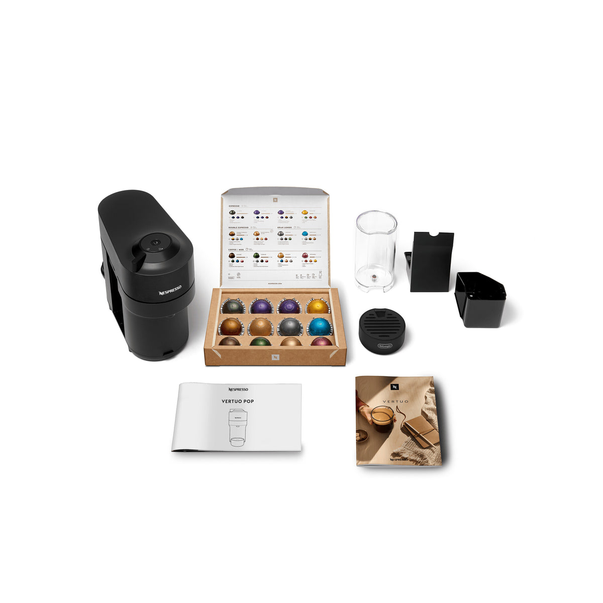 DeLonghi Nespresso Vertuo Pop Coffee Machine - Black | ENV90.B from DeLonghi - DID Electrical