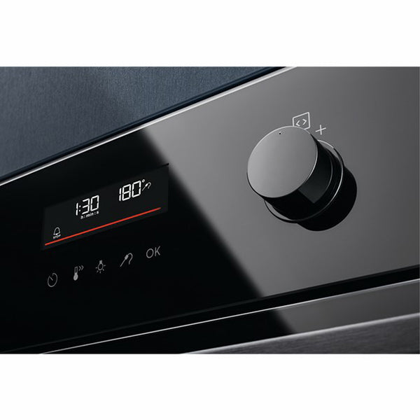 Electrolux 600 SteamBake 72L Built-In Multifunction Electric Single Oven - Stainless Steel | EOD6C46X2 from Electrolux - DID Electrical