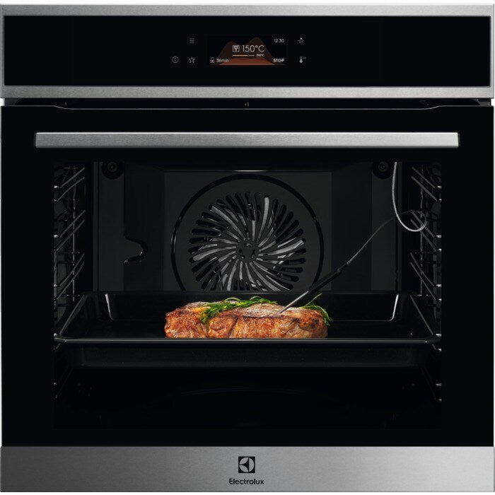 Electrolux 800 AssistedCooking 71L Built-In Multifunction Electric Single Oven - Stainless Steel | EOE8P09X from Electrolux - DID Electrical