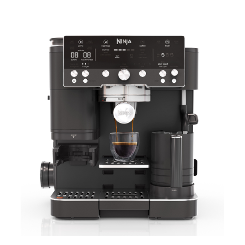 Ninja Luxe Café Premier Bean to Cup Coffee Machine - Midnight Black | ES601UKBK