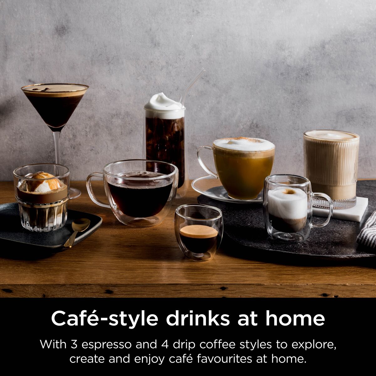 Ninja Luxe Café Premier Bean to Cup Coffee Machine - Midnight Black | ES601UKBK