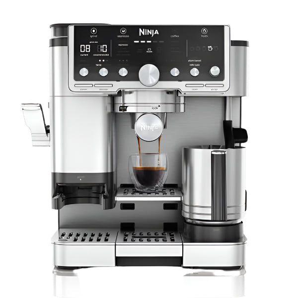 Ninja Luxe Café Pro Coffee Machine - Black & Stainless Steel | ES701UK from Ninja - DID Electrical