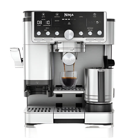 Ninja Luxe Café Pro Coffee Machine - Black & Stainless Steel | ES701UK