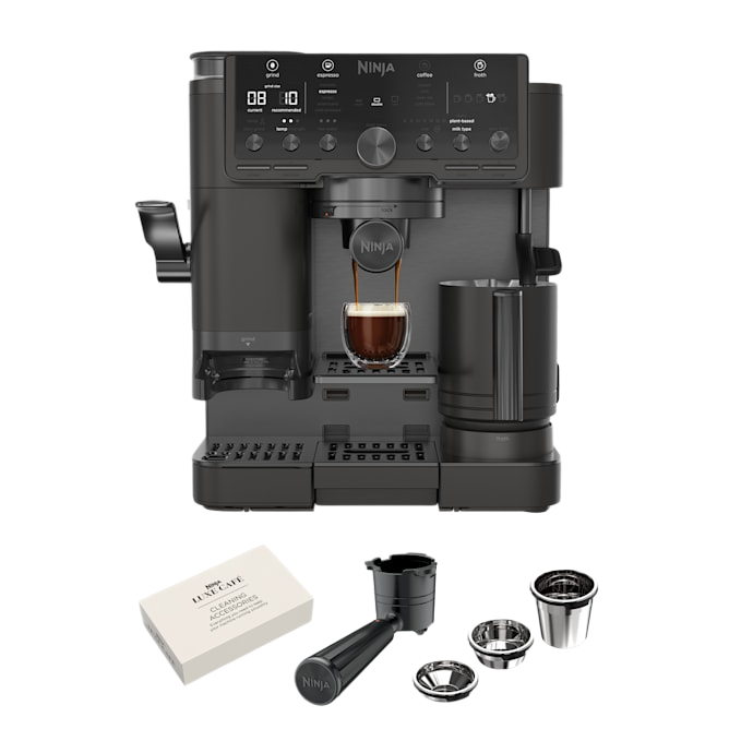 Ninja Luxe Café Pro Espresso Machine - Black on Black | ES701UKBK2