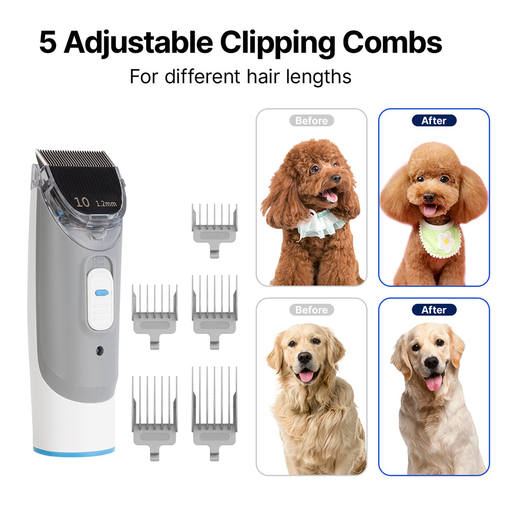 Neakasa P2 Pro 5 in 1 Dog Cat Vacuum Cleaner with Grooming Kit - White | EU6975532170047 from Neakasa - DID Electrical