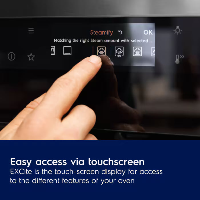 Electrolux 800 MealAssist 44L Built-in CombiQuick Microwave Oven - Stainless Steel | EVLBE08GX