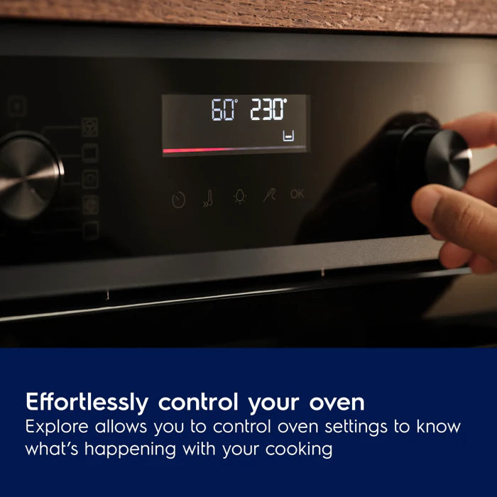 Electrolux 600 CombiQuick 44L Built-In Multifunction Oven with Combi Microwave - Stainless Steel | EVLDE46GX