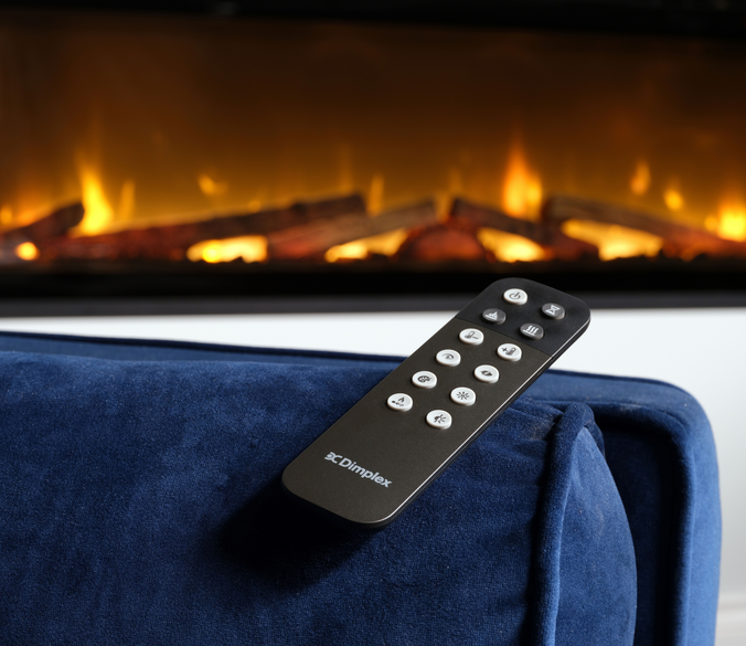 Dimplex Ignite Evolve 100" Built-In Electric Fire - Black | EVO2500