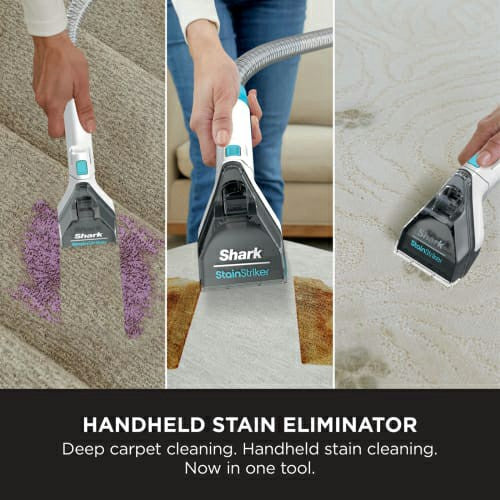 Shark CarpetXpert Built-In StainStriker Vacuum Cleaner - Rotator White | EX200uk from Shark - DID Electrical