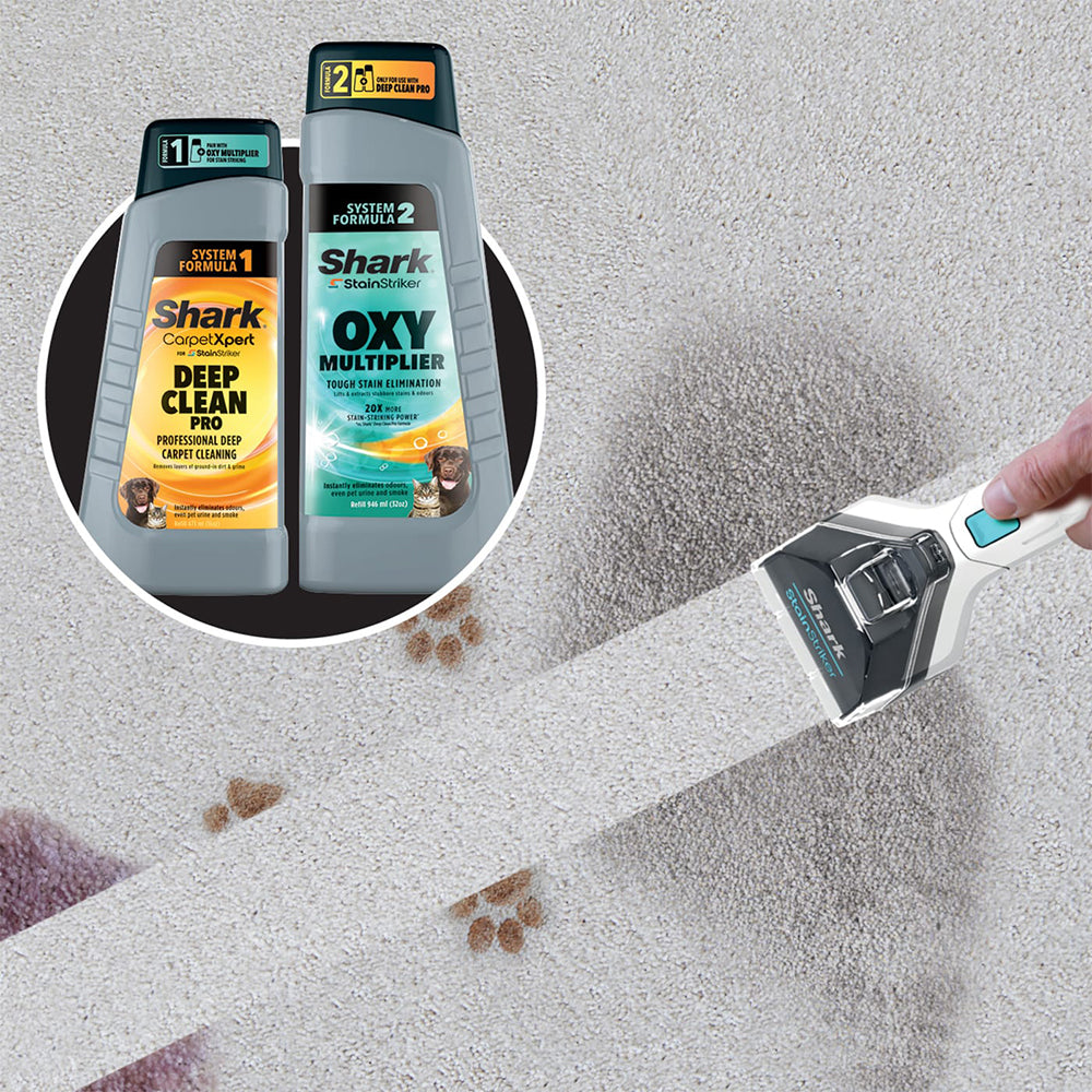 Shark CarpetXpert Built-In StainStriker Vacuum Cleaner - Rotator White | EX200uk from Shark - DID Electrical