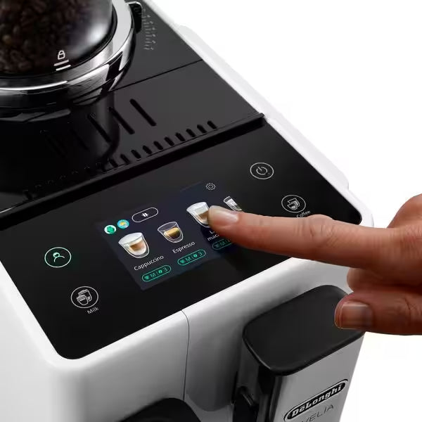 DeLonghi Rivelia 1.4L Automatic Coffee Machine - White | EXAM440.55.W from DeLonghi - DID Electrical