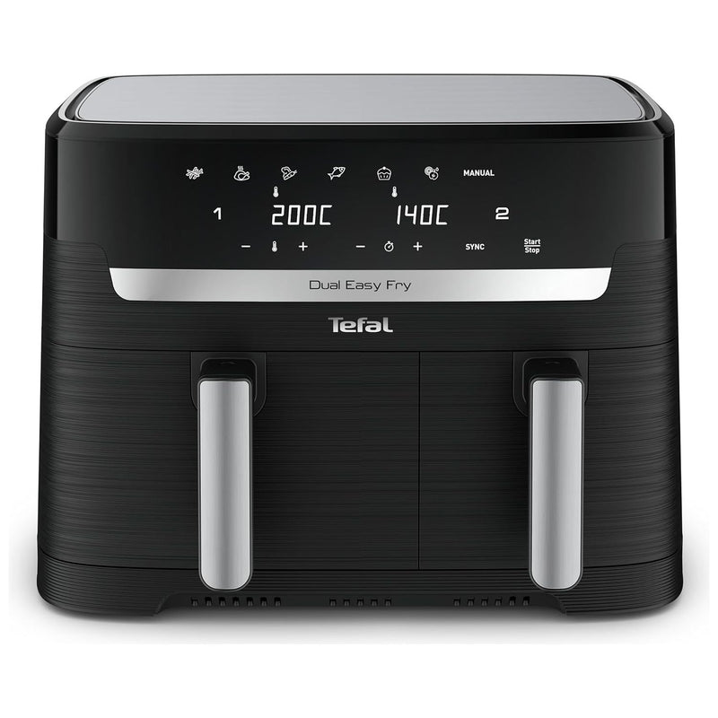 Tefal 8.3L 2700W Dual Zone 7 in 1 Digital Air Fryer - Black | EY901840 from Tefal - DID Electrical