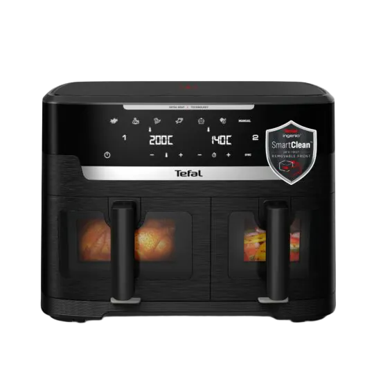 Tefal Ingenio 11L Dual Air Fryer - Black | EY9478G0