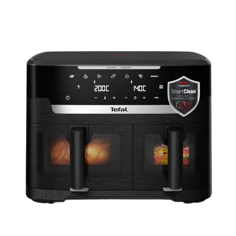 Tefal Ingenio 11L Dual Air Fryer - Black | EY9478G0