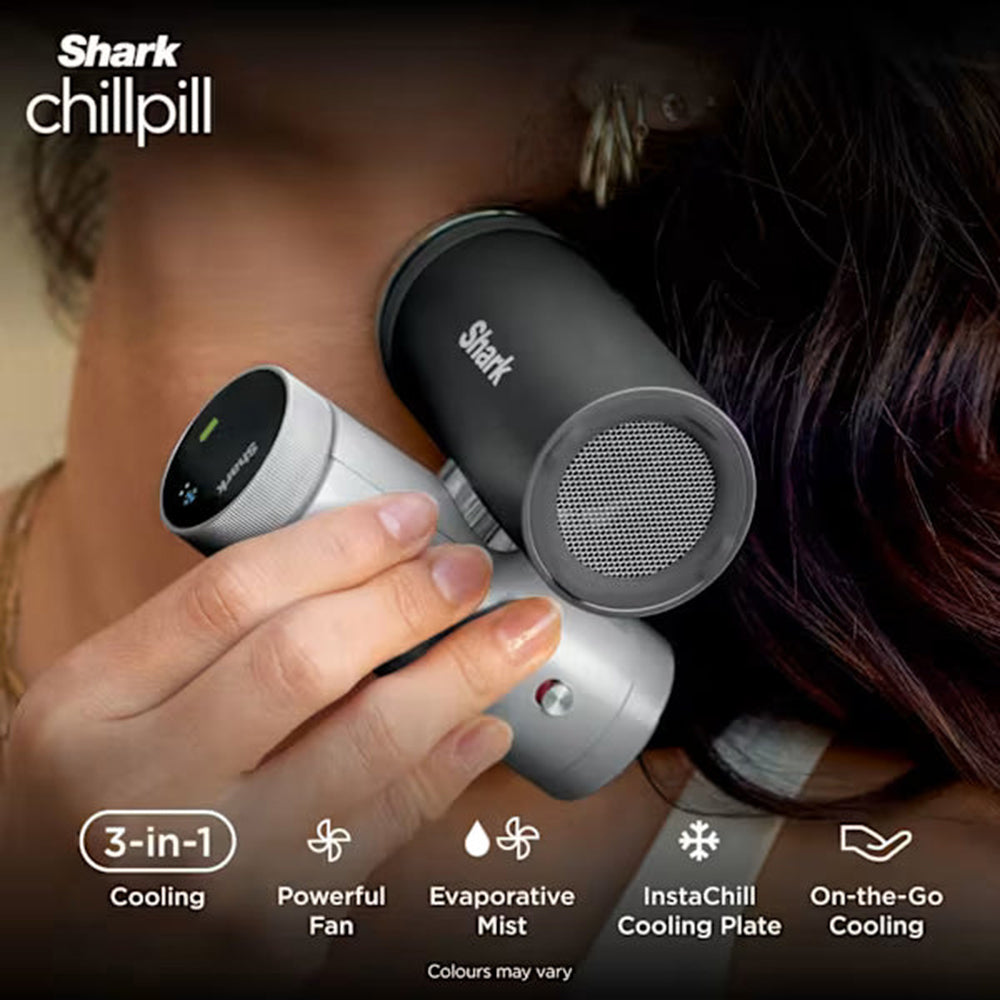 Shark ChillPill 3-in-1 Portable Misting Fan - Glacier | FA022UKBL from Shark - DID Electrical