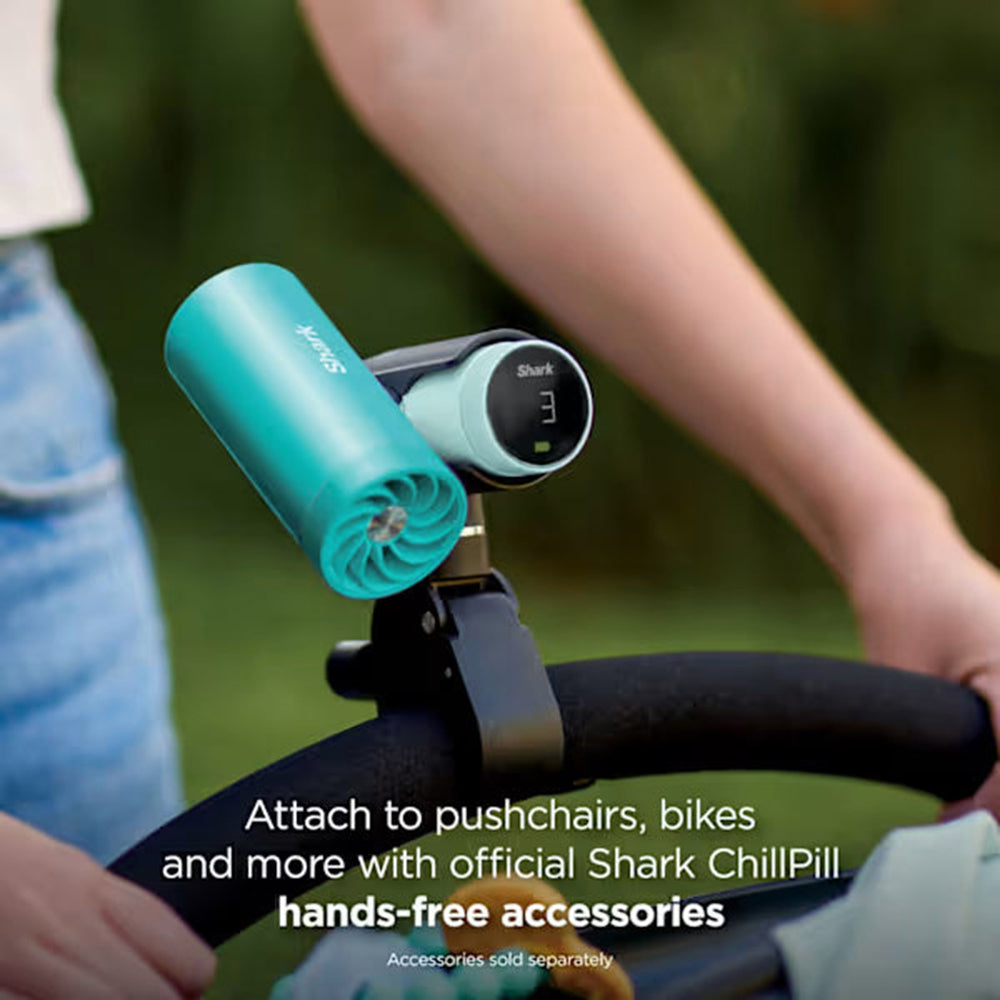 Shark ChillPill 3-in-1 Portable Misting Fan - Glacier | FA022UKBL from Shark - DID Electrical