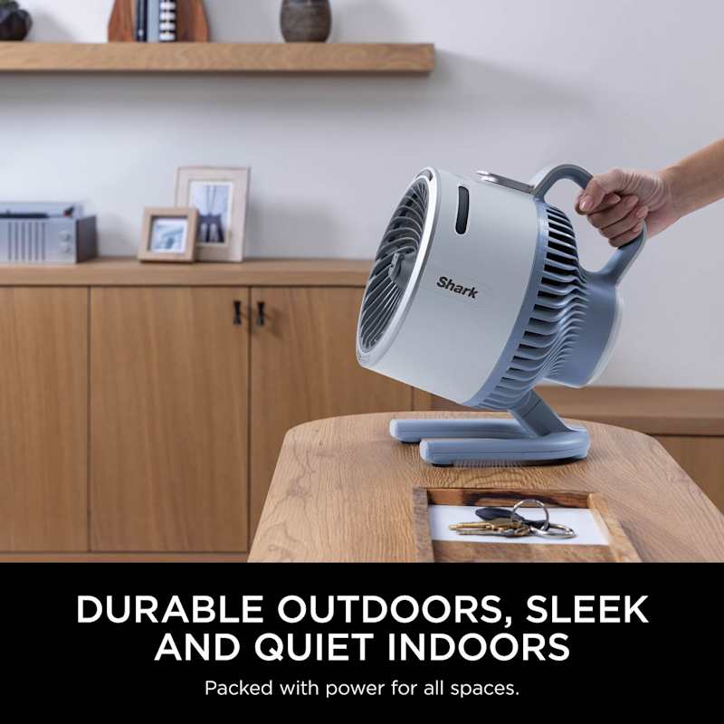 Shark FlexBreeze HydroGo Misting Fan - Glacier Blue | FA050UKBL