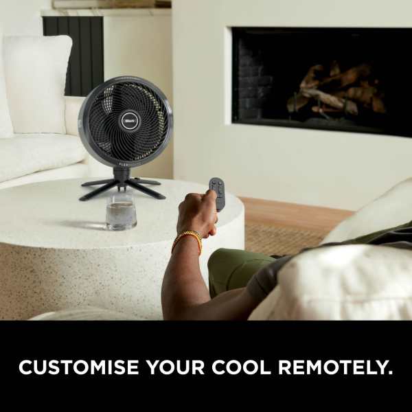 Shark FlexBreeze Pro Indoor & Outdoor Mist Fan - Charcoal Grey | FA300UK from Shark - DID Electrical