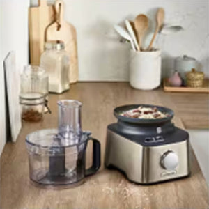 Kenwood 2.1L MultiPro Compact+ Food Processor - Brushed Metal | FDM310SS from Kenwood - DID Electrical