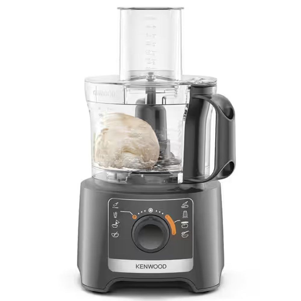 Kenwood Multipro Compact 2.1/1.2L 800W Food Processor &amp; Blender - Slate Grey | FDP31.170GY from Kenwood - DID Electrical