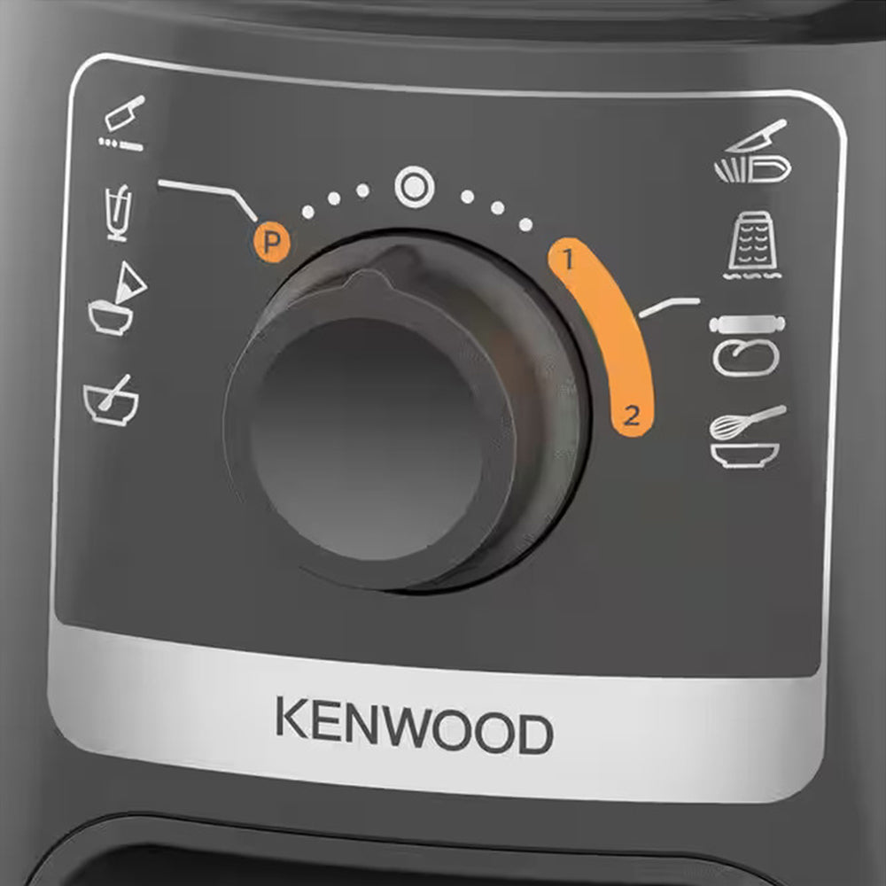 Kenwood Multipro Compact 2.1/1.2L 800W Food Processor &amp; Blender - Slate Grey | FDP31.170GY from Kenwood - DID Electrical