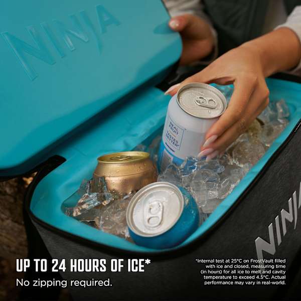 Ninja Ninja FrostVault Go 23L Backpack Soft Cooler - Charcoal Grey | FF136EUUKCG from Ninja - DID Electrical