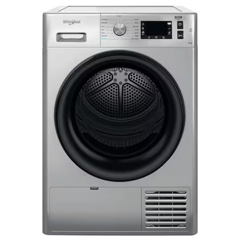 Whirlpool 9KG Freestanding Heat Pump Tumble Dryer - Grey | FFT M22 9X2SK UK