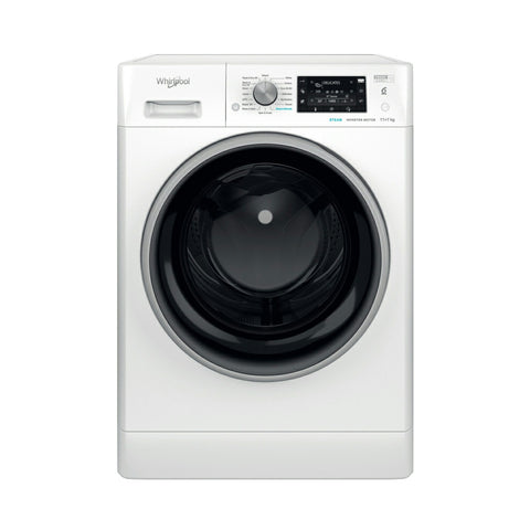 Whirlpool 11KG/7KG 1351RPM Freestanding Washer Dryer - White | FFWDD1174489BSVUK