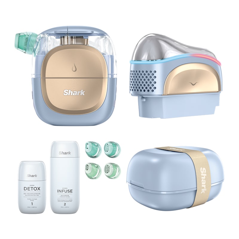 Shark FacialPro Glow At Home Hydro-Powered Facial System - Spa Blue | FH320UK