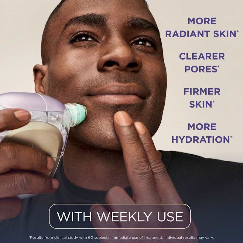 Shark FacialPro Glow At Home Hydro-Powered Facial System - Spa Blue | FH320UK