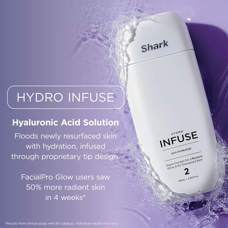 Shark FacialPro Glow At Home Hydro-Powered Facial System - Spa Blue | FH320UK