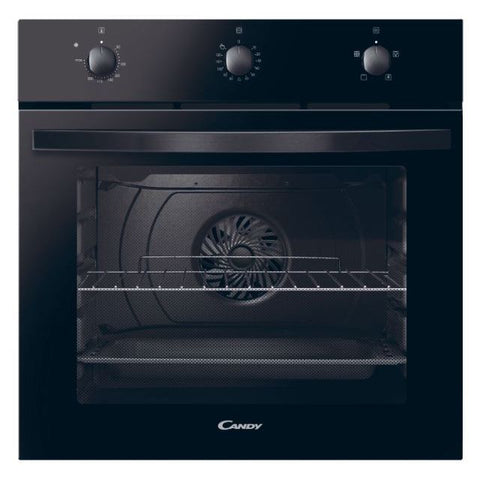 Candy Idea 65L Built-In Fan Electric Single Oven - Black | FIDCN403