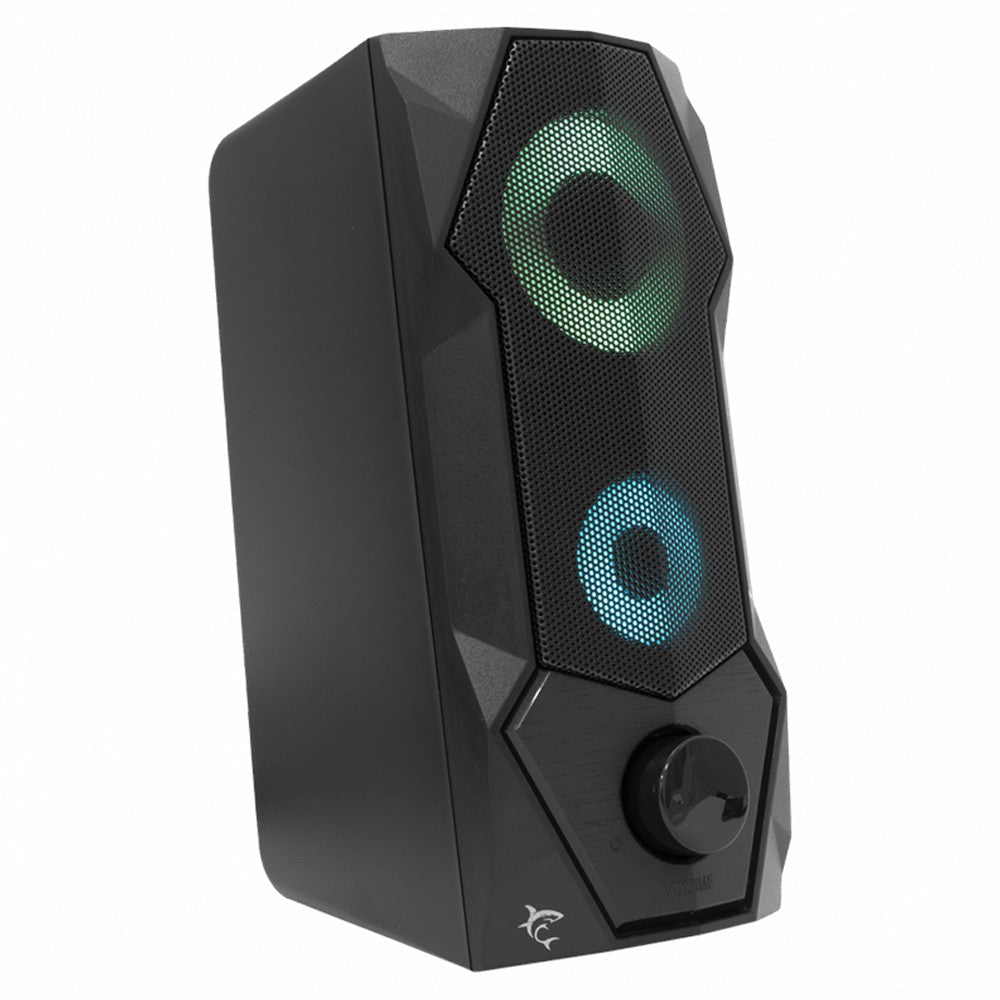 White Shark 2.0 Stereo Speaker - Black | FLOW from White Shark - DID Electrical