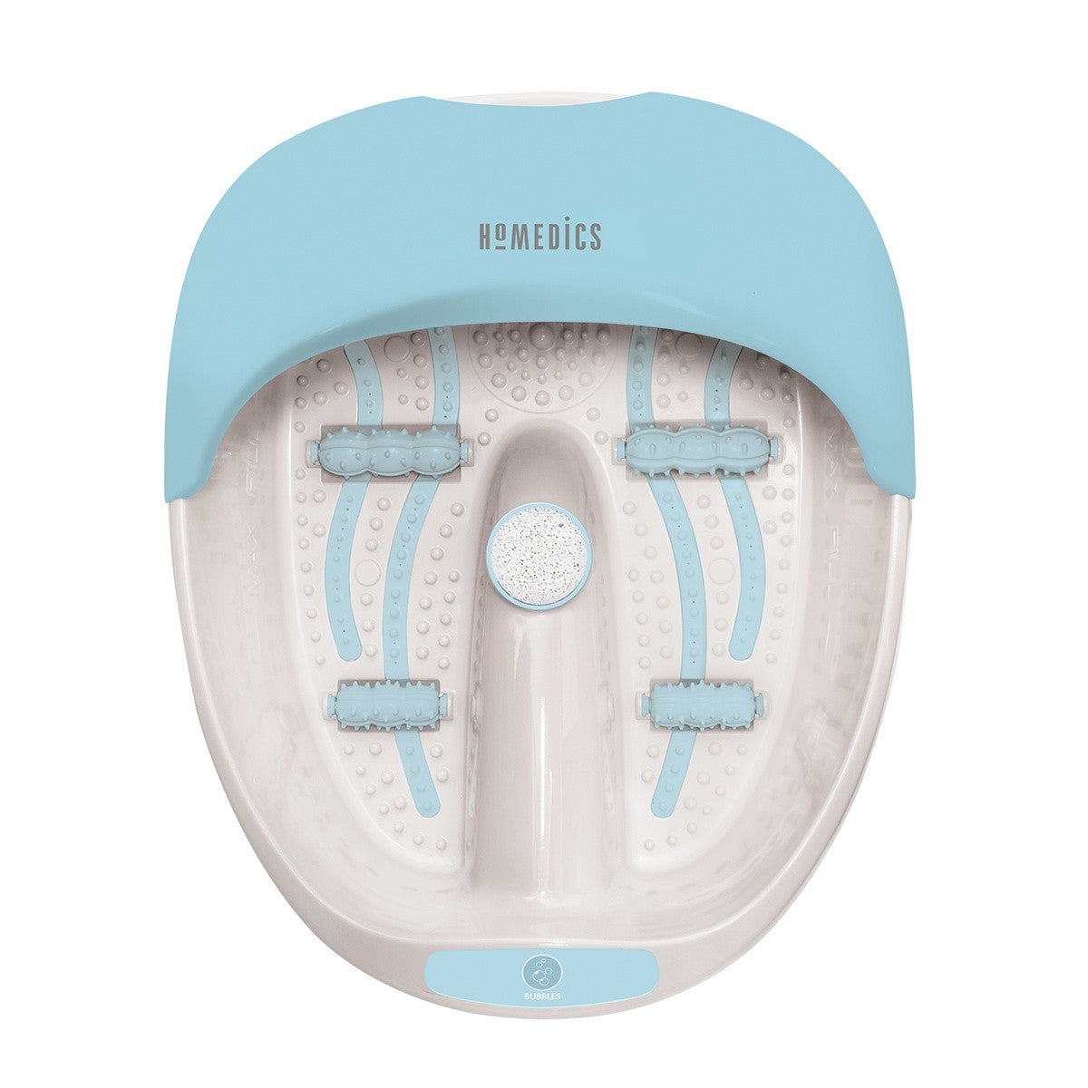 Homedics Luxury Foot Spa - White &amp; Blue | FS-100 from Homedics - DID Electrical