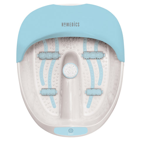 Homedics Luxury Foot Spa - White & Blue | FS-100