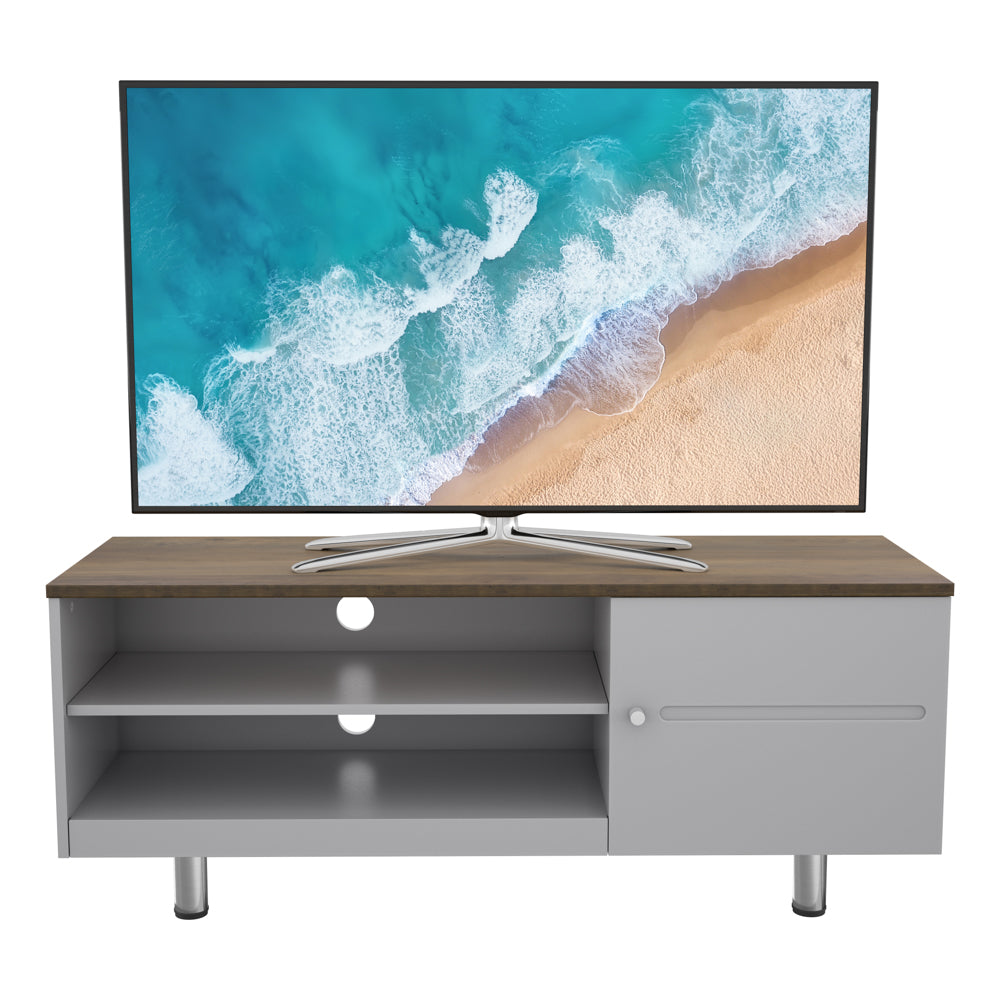 AVF Whitesands TV Stand for 60" TV - Satin Grey | FS1200WSSG from AVF - DID Electrical