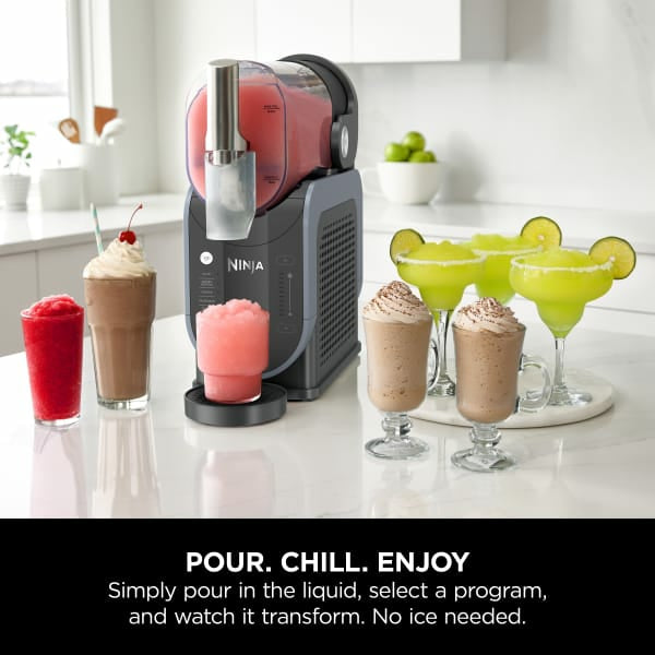 Ninja SLUSHi Frozen Drink Maker - Artic Blue and Grey | FS301UK from Ninja - DID Electrical
