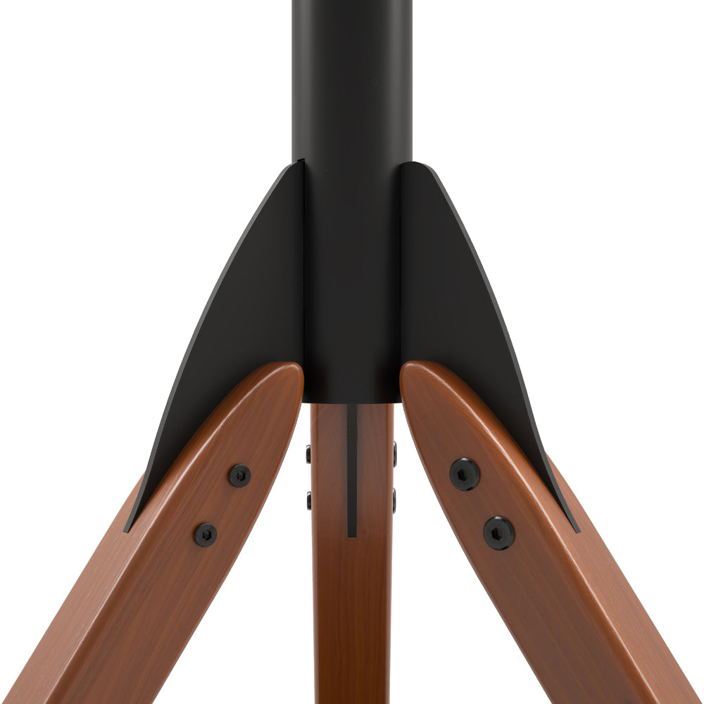 AVF Hoxton Freestanding Tripod TV Stand - Dark Wood &amp; Black | FSL1000HOXDWB from AVF - DID Electrical
