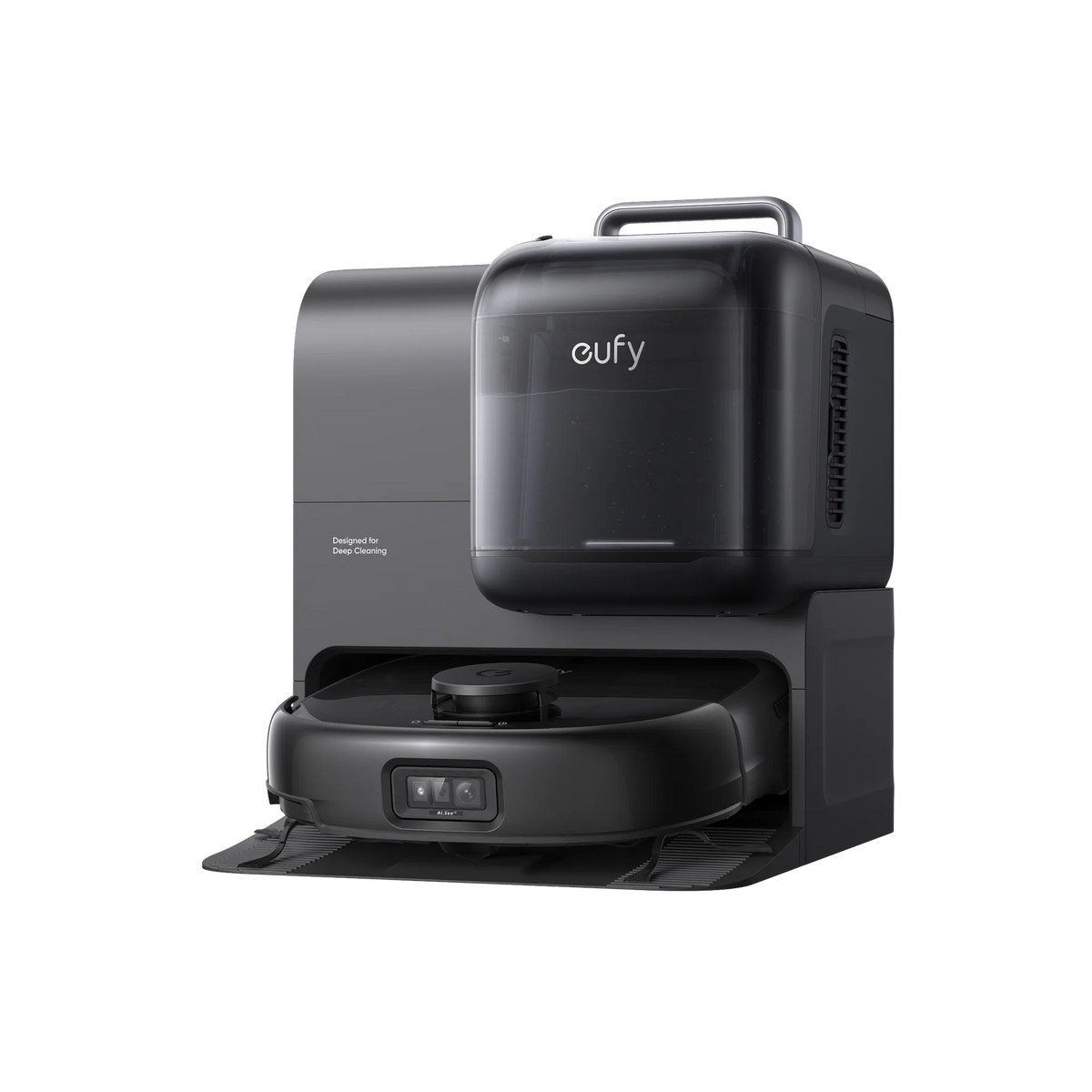 Eufy Omni E28 Robot Vacuum, Mop and Portable Deep Cleaner with All-in-One Station  - Black | T2352V11