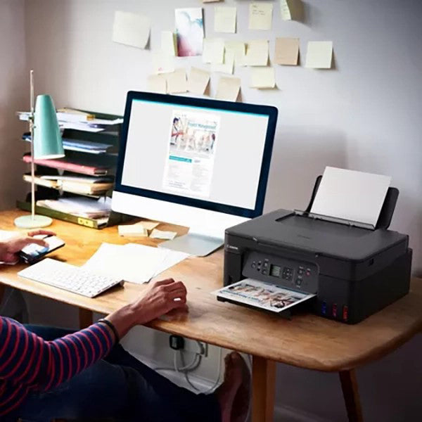 Canon PIXMA Colour 3-in-1 Refillable MegaTank Printer - Black | G3570 MEGA TANK from Canon - DID Electrical